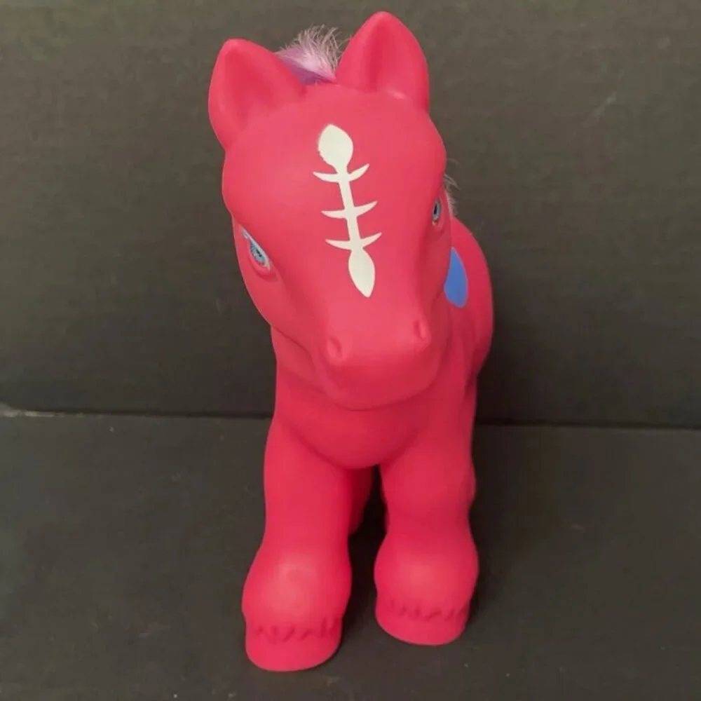 My‎ Little Pony Heart Pink Horse Purple Mane Gi-Go SML-05-B1